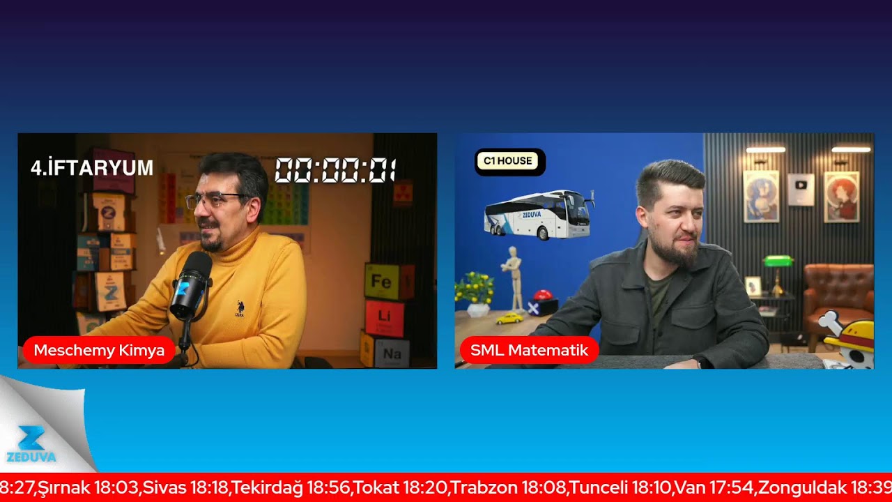 Sahurdan İftara Beraber Ders Çalışıyoruz. Ramadoro ❤️ | ZEDUVA SINIFI Sanal Kütüphane