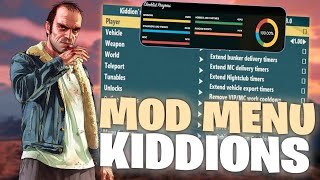 GTA 5 Online 2026 / BEST Free Mod Menu / Kiddions Money Hack, God Mode & Unlocks