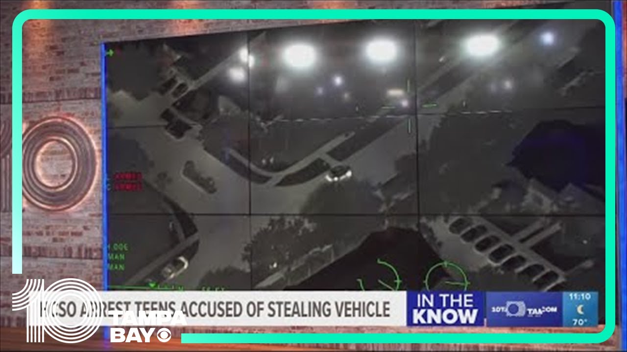 Hillsborough County deputies arrest teens accused of stealing vehicle ...