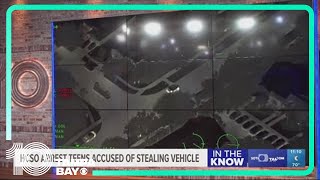 Hillsborough County deputies arrest teens accused of stealing vehicle