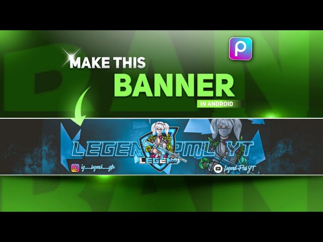 How to Make Professional Gaming Banner On Android