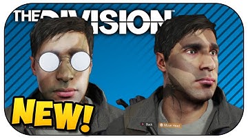 The Division - All Character Customisation Options (Tattoos, Face Paint and More)