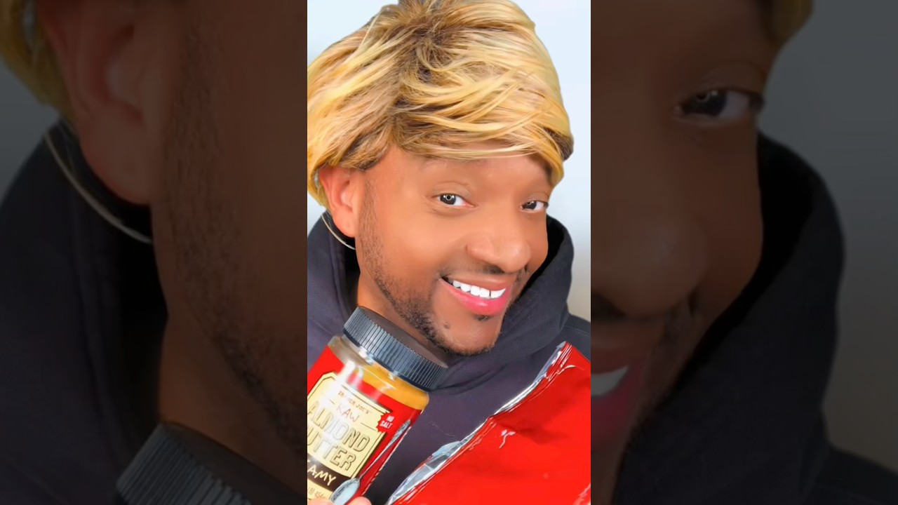 A BLACK Man in a BLONDE Wig 😱