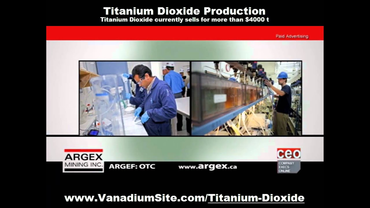 Titanium Dioxide Producers (TiO2) ~ www.VanadiumSite.com/titanium ...