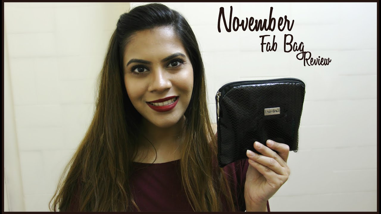 November Fab Bag Review