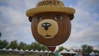 Smokey The Bear Hot Air Balloon at Temecula Balloon Festival