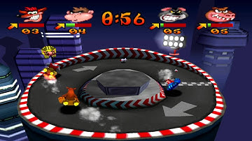 Crash Bash - Dot Dash Platinum Relic