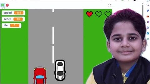 CAR RACING GAME!!! | Very interesting and made in 10 minutes | SCRATCH | Must try