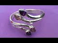 Handmade Silver Bangle | Making Bangle | How To Make Bangle Bracelet | Jewelry Making