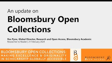 R2R 2024 Lightning Talk - Bloomsbury Open Access (Pyne)