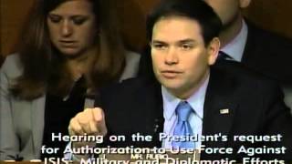 Rubio Presses Kerry On The Impact Of Iran Nuclear Negotiations On U.S. Strategy To Defeat ISIS