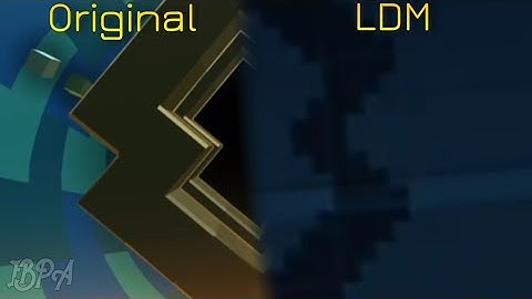 "WHAT" Original vs LDM | Geometry Dash Level Comparison