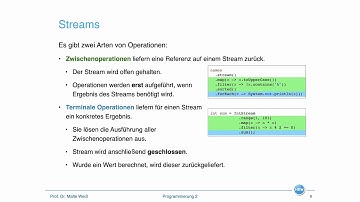 Funktionale Programmierung: Streams