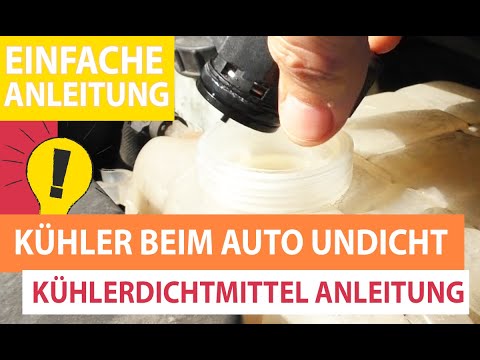 Kühler undicht? Kühlwasserverlust beim Auto beheben - Liqui Moly  Kühlerdichtmittel Anleitung 