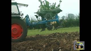 DAVID BROWN 1390 AND RANSOMES PLOUGH