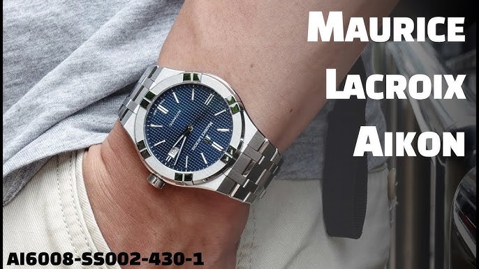 Maurice Lacroix Pontos Automatic Chronograph PT6388-SS001-420-4 - YouTube