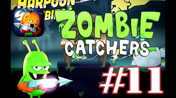 Zombie Catchers | #11 | SWAMP - BEACH - BOSS | Охота на зомби | Walkthrough Gameplay IOS ANDROID