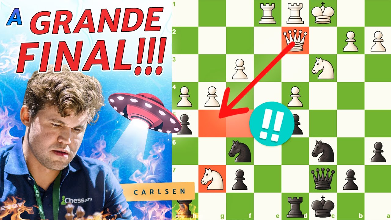 O ABSURDO XADREZ DO MAGNUS!!!