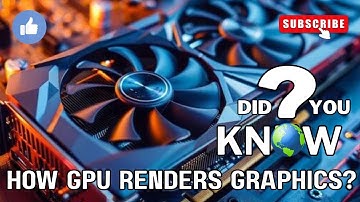 How GPUs Render Graphics? #GPU #GraphicsCard #HowGPUsWork # #GraphicsProcessingUnit #GPUTutorial
