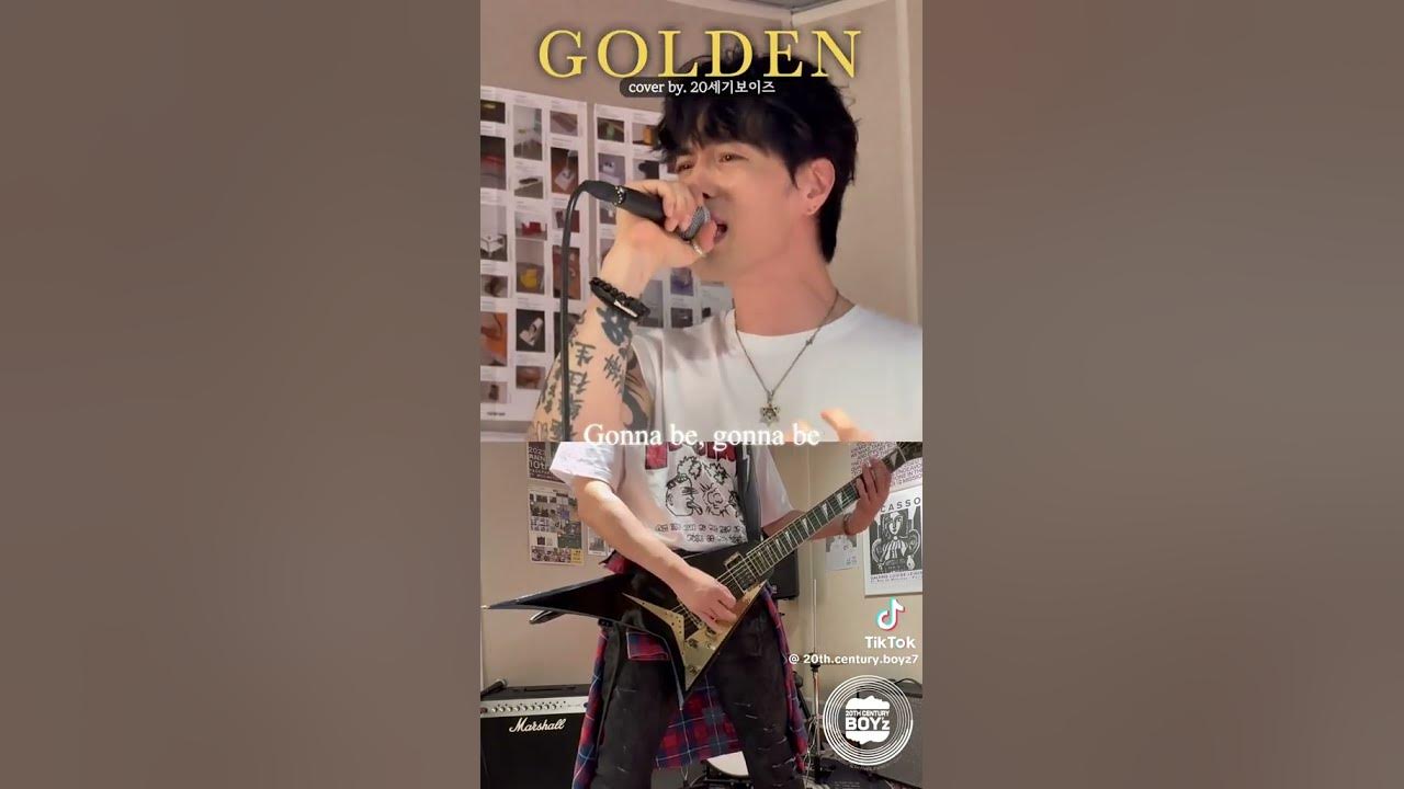 Golden cover 20th Century Boyz KPop Demon Hunters HUNTR/X rock version band #kpop #guitar #coversong