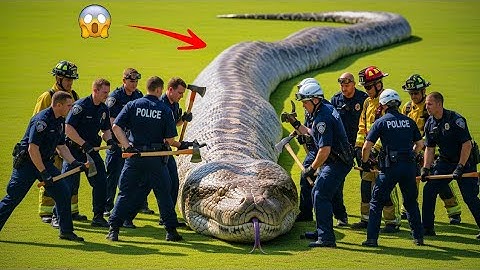 Heroic Rescue Team Saves Brave Mother Cow from Bloodthirsty Giant Python in a Breathless Battle 🐄