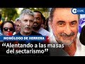 Herrera: “España es el reino de la intolerancia y el sectarismo”