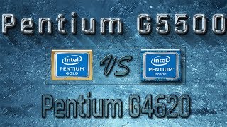 G5500 vs G4620 - BENCHMARKS / GAMING TESTS REVIEW AND COMPARISON / Intel Coffee Lake vs Kaby Lake
