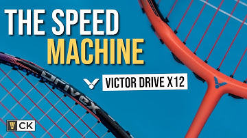 Victor DriveX 12 Badminton Racket Review - A Very Nice Speedy Surprise