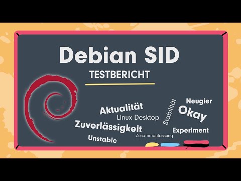 Debian Sid / Unstable - Testbericht vom rolling Debian