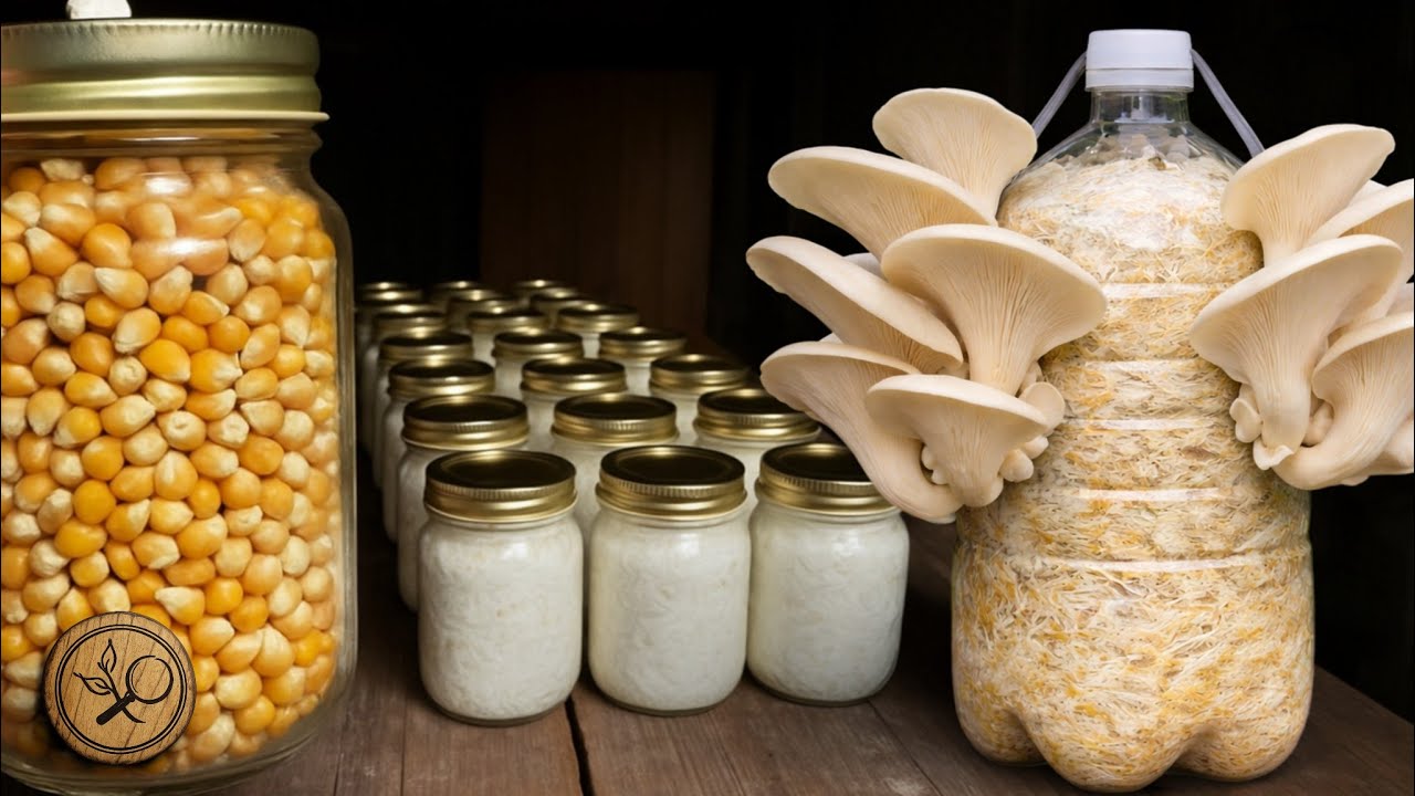 🍄Выращивание грибов дома: как размножить бесконечный мицелий