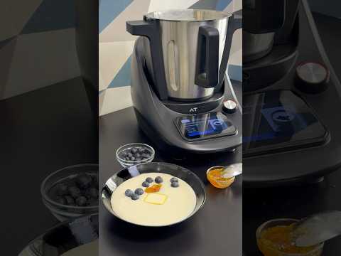 Рецепт вкусной манной каши в кухонном роботе #рецепт #еда #каша #манка #манная