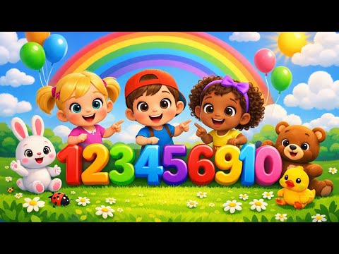 Learn Numbers 1 to 10 | Counting Song for Kids | Fun Numbers Rhyme