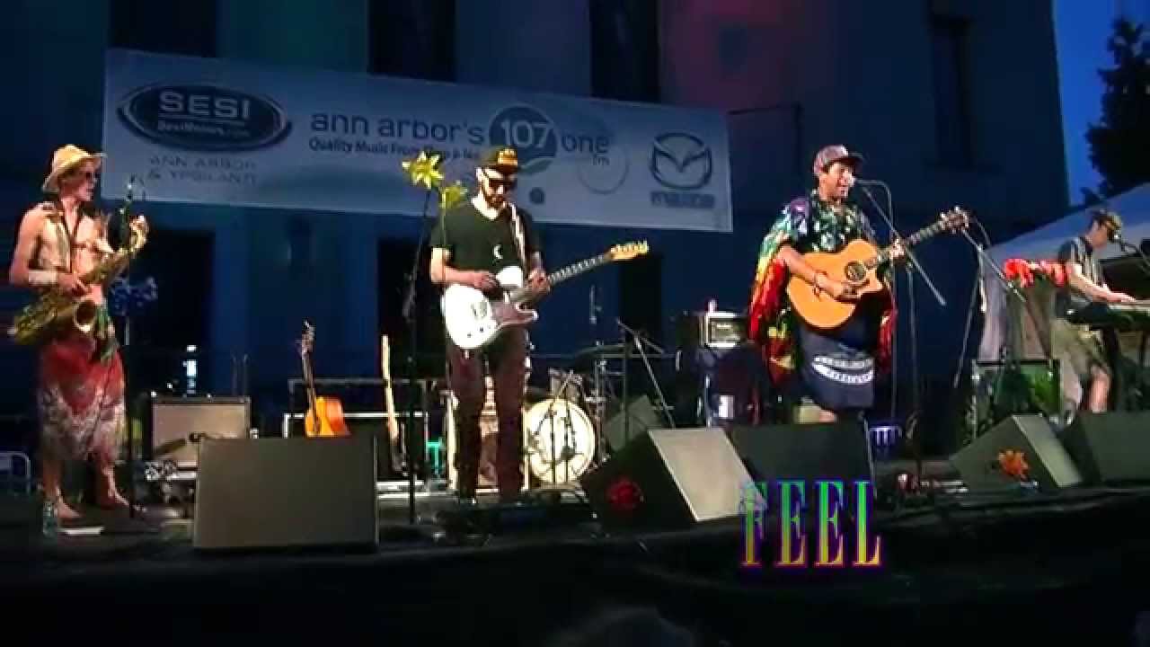 Joe Hertler & The Rainbow Seekers at the Ann Arbor Summer Festival