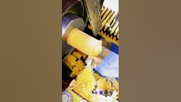 This Machine Made a Perfect Sphere! Wood Lathe #shorts