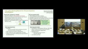 Low-carbon Building Material for Climate Adaptation and Mitigation