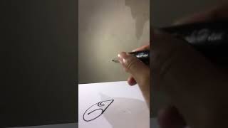 Gambar tikus dari angka 6  #drawing #draw #menggambar #tutorial #art