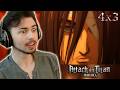 EREN'S BEYOND THE WALLS!!! Attack On Titan Season 4 Episode 3 Reaction