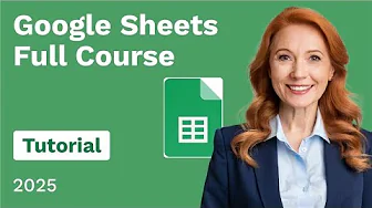 Google Sheets Full Course Tutorial Ad Free