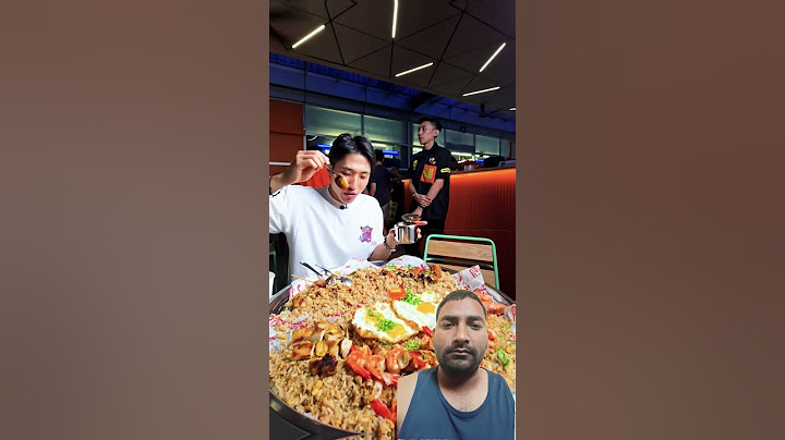 6KG (13.3lbs) Uncle Roger Fried Rice Challenge!