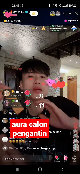 AURA CALON NPENGANTIN #live #tiktok #bali #indonesia  #datvilla