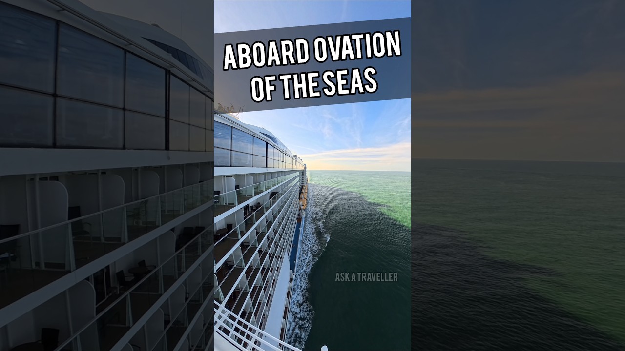 Come Aboard Ovation of the Seas #ovationoftheseas #royalcaribbean #singapore #penang #phuket #cruise