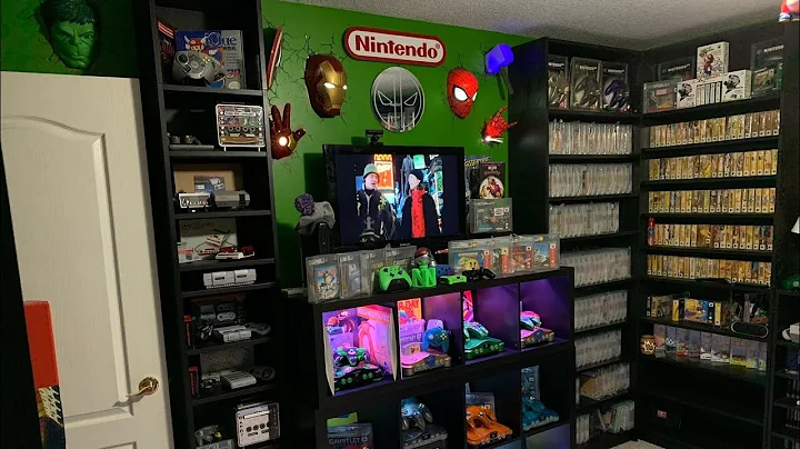 2018 Gameroom Tour Complete N64 Collection