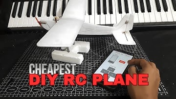 DIY Low-Cost 3-Channel RC Plane with XIAO ESP32