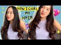 How i curl my hair    haxon  h680 clear lcd  mayrai