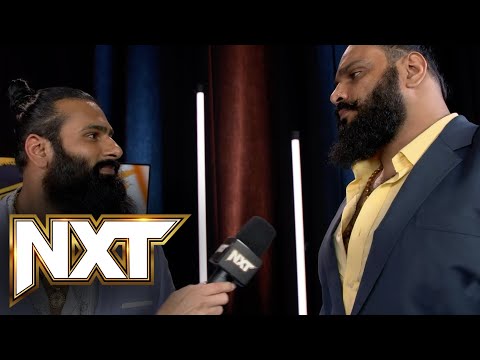 Sanga is ready to listen to Veer Mahaan: WWE NXT, Oct. 18, 2022