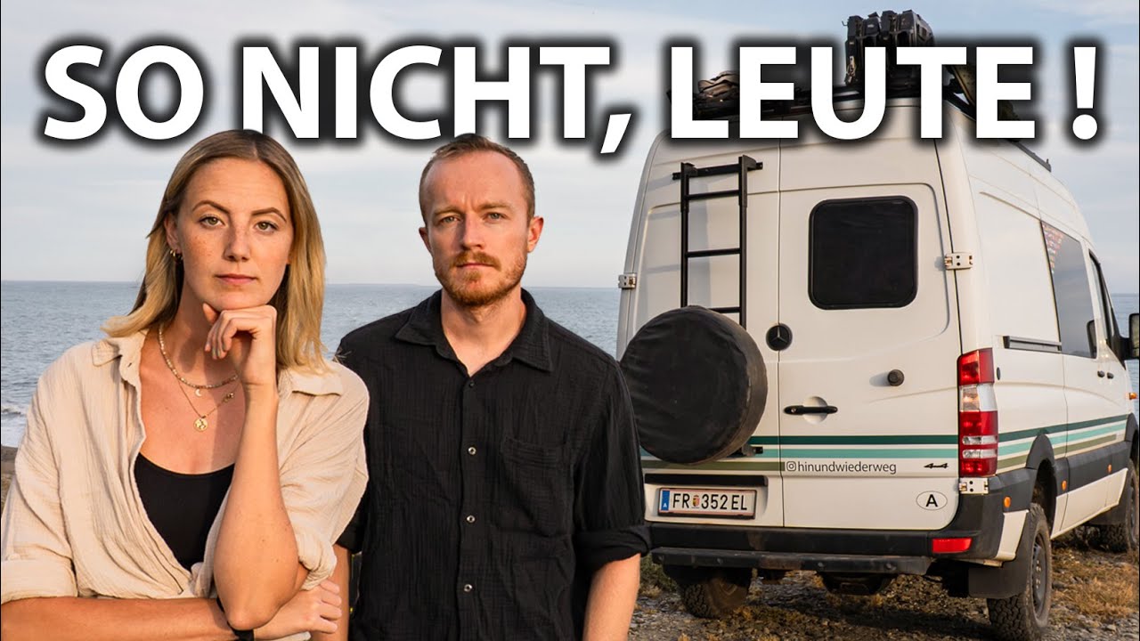 VANLIFE in SPANIEN 🏝️– wir sind schockiert, wie respektlos viele sich verhalten! 😡