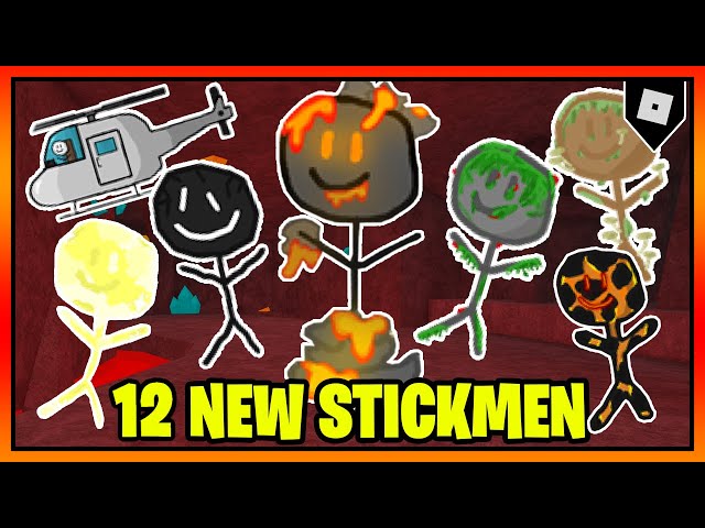FIND the STICKMEN *How To Get ALL 83 Stickmen and Badges* Roblox 