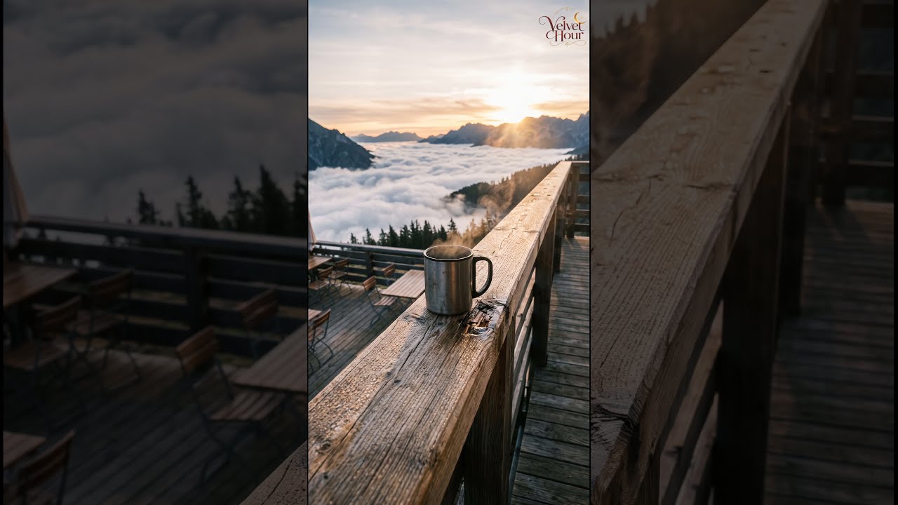Mira Sea of Clouds Overlook ☁️☕ | Alpine Sunrise Coffee en YouTube Mira Sea of Clouds Overlook ☁️☕ | Alpine Sunrise Coffee en YouTube
