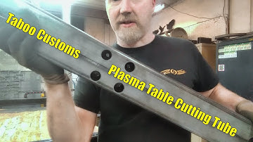 Wright CNC Plasma Table - How to Cut Tubes