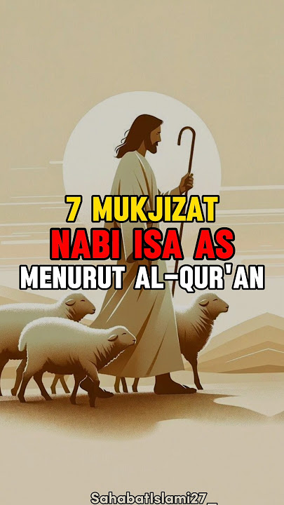 7 Mukjizat Nabi Isa As😱 #shorts